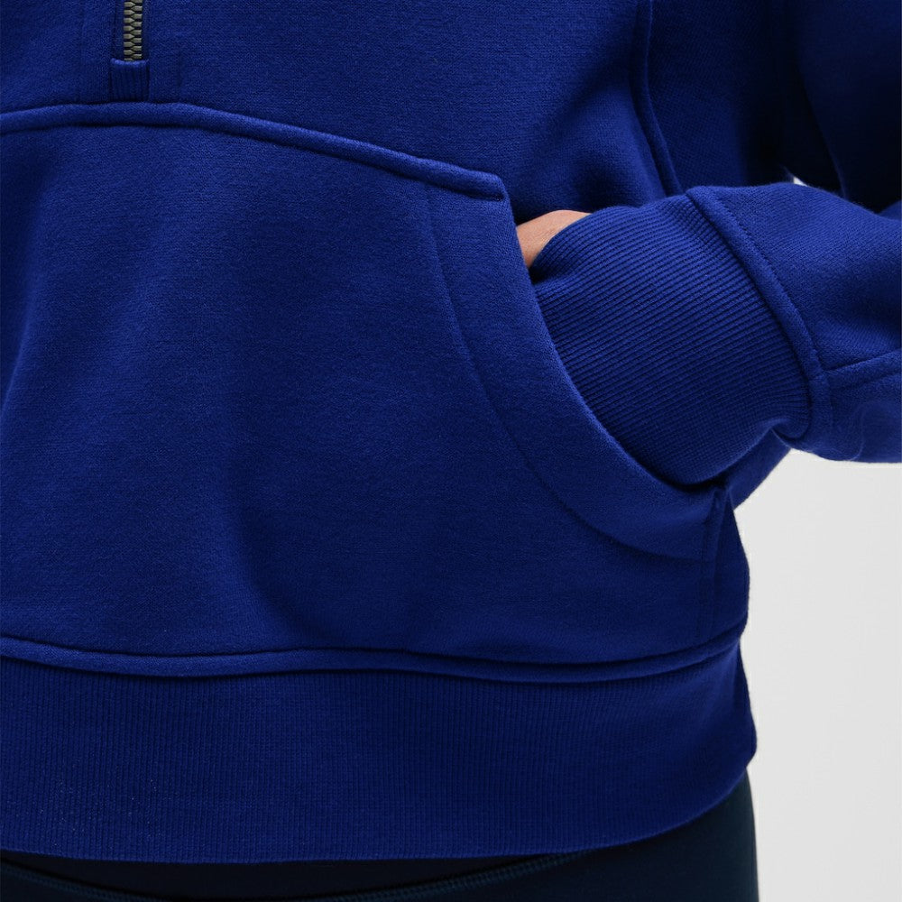 Vancouver Canucks lululemon Women's Scuba Oversized Half-Zip Hoodie - Larkspur - NHL 203175769