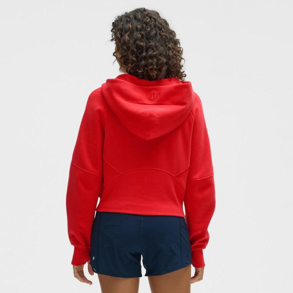 Washington Capitals lululemon Women's Scuba Oversized Half-Zip Hoodie - True Red - NHL 203175771