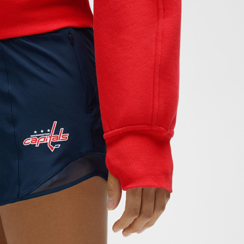 Washington Capitals lululemon Women's Scuba Oversized Half-Zip Hoodie - True Red - NHL 203175771