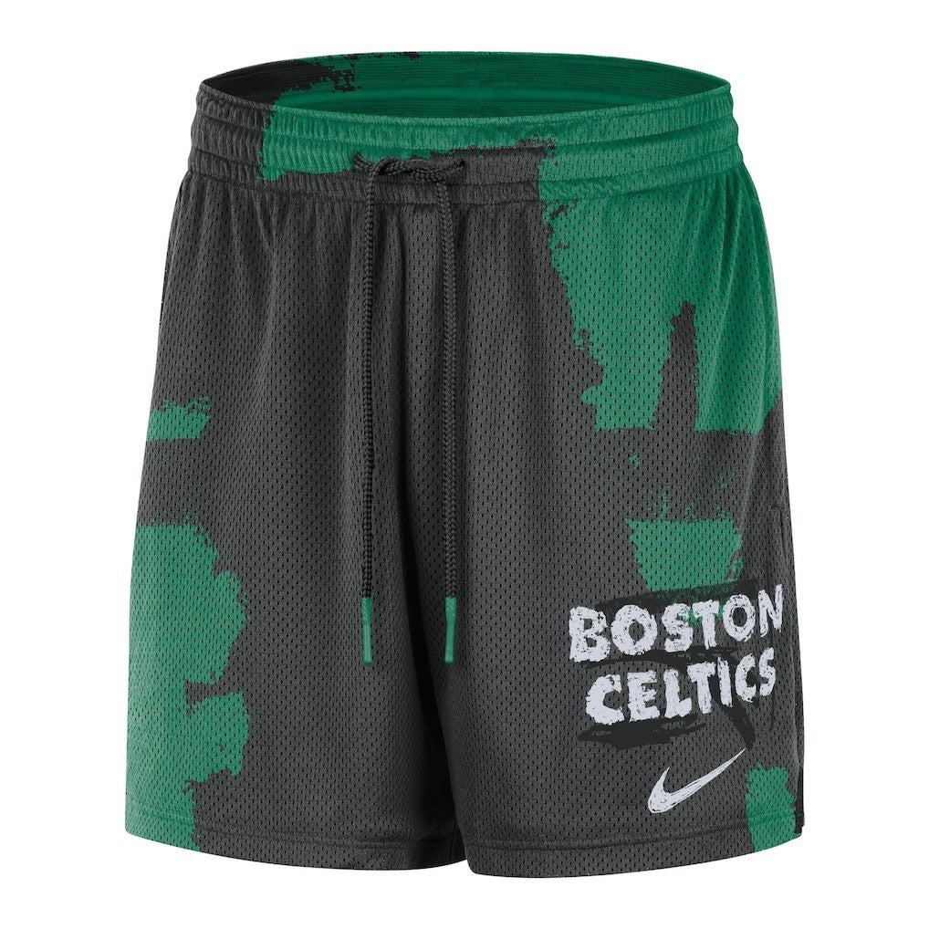 Boston Celtics Courtside Club Dri-FIT Practice Shorts Black/Kelly Green | Nike outlet