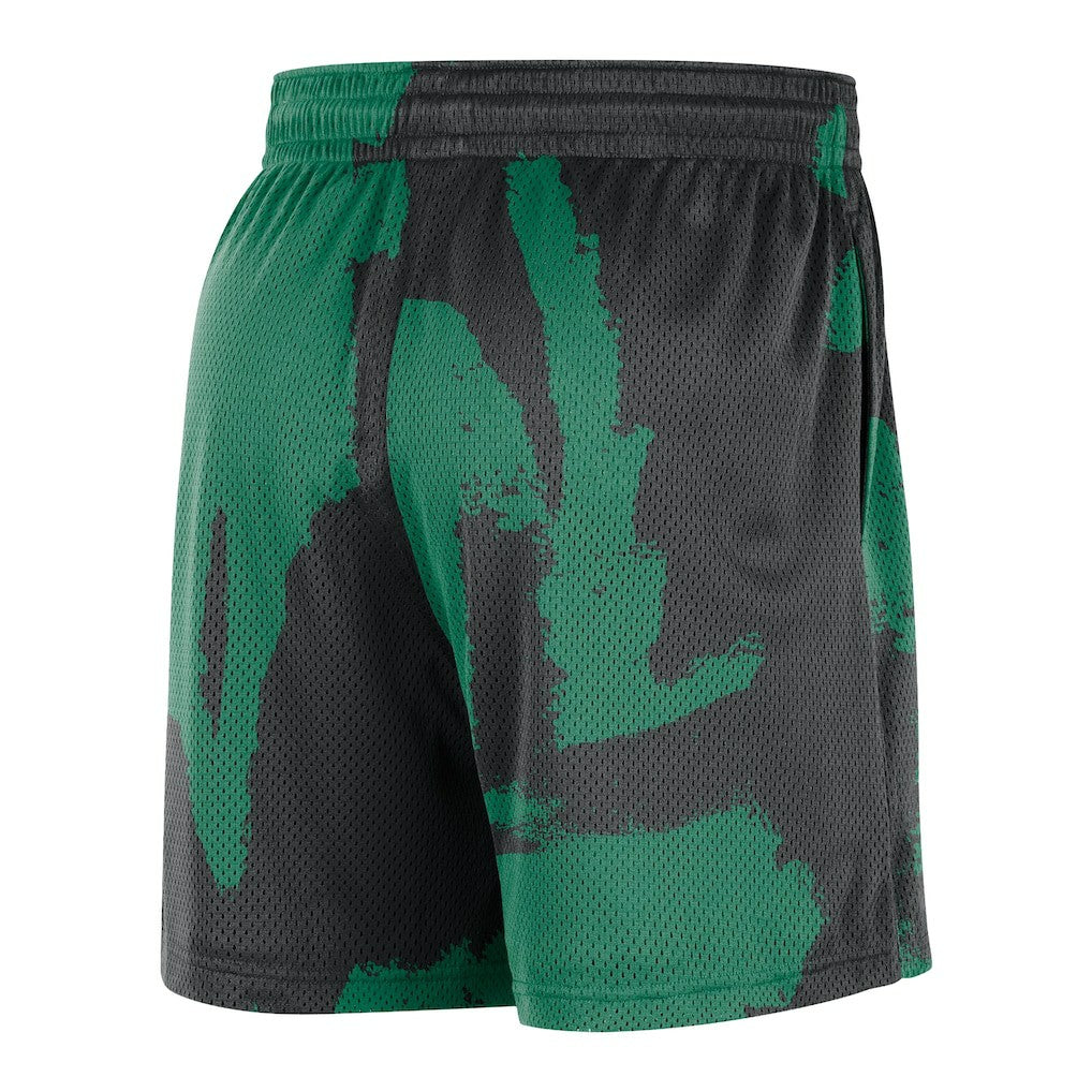 Boston Celtics Courtside Club Dri-FIT Practice Shorts Black/Kelly Green | Nike outlet