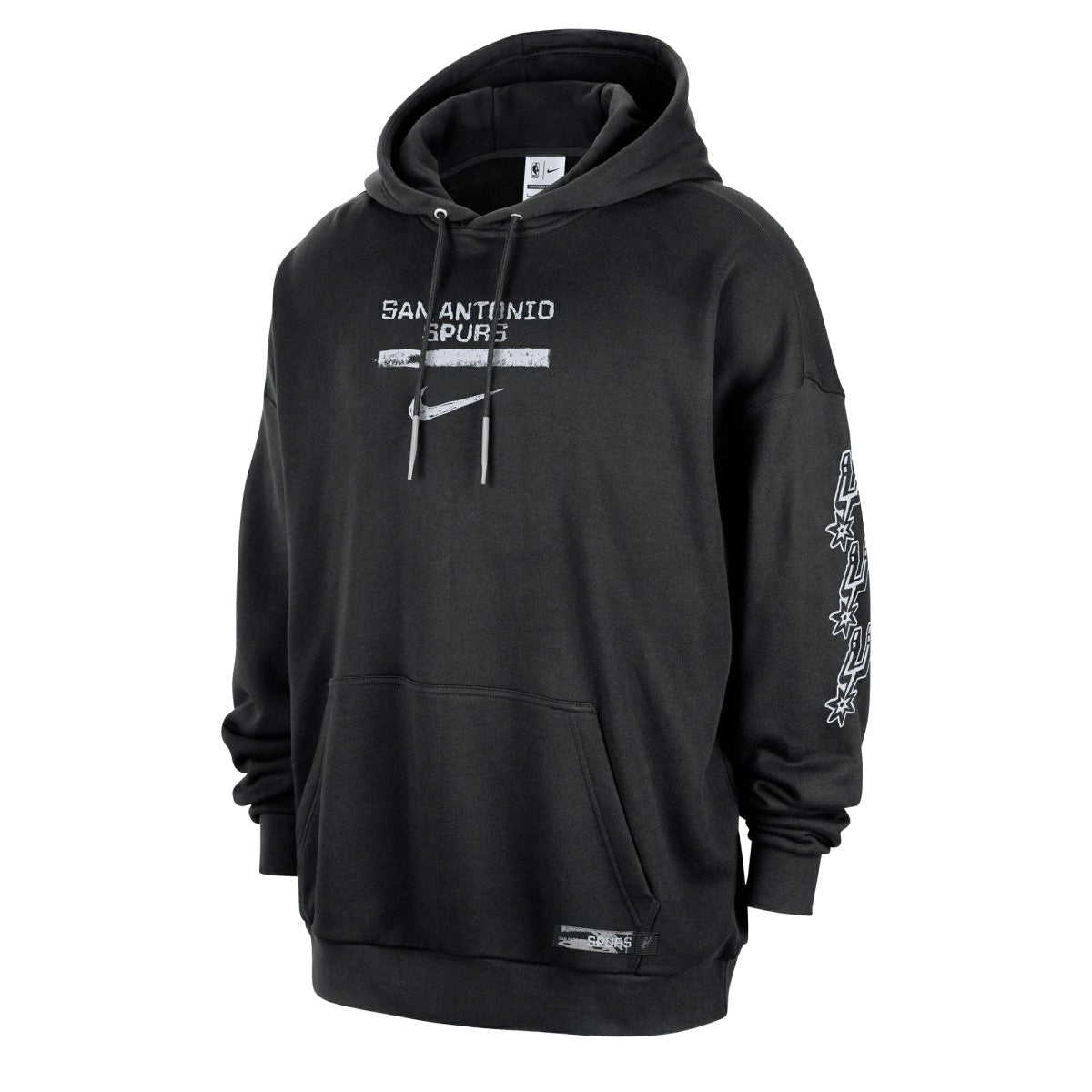 San Antonio Spurs Courtside Club Premium Hoodie Black | Nike outlet