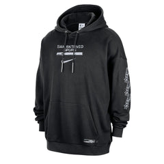 San Antonio Spurs Courtside Club Premium Hoodie Black | Nike outlet