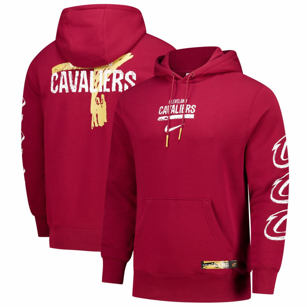 Cleveland Cavaliers Courtside Club Premium Hoodie for sale Wine | Nike outlet