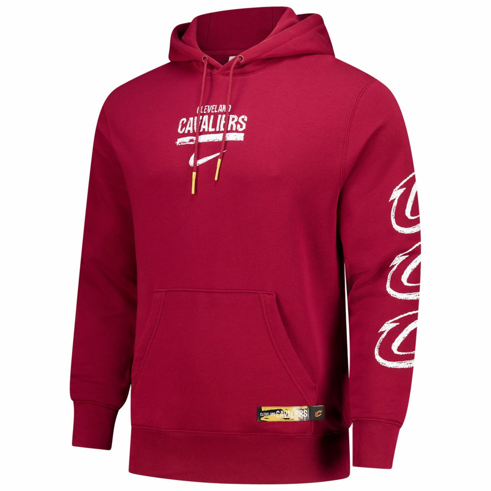 Cleveland Cavaliers Courtside Club Premium Hoodie for sale Wine | Nike outlet