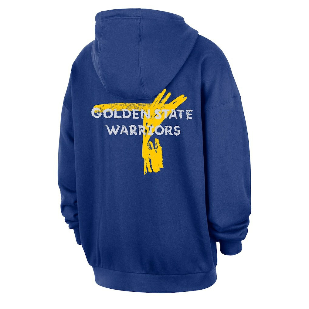 Golden State Warriors Courtside Club Premium Hoodie for sale Royal | Nike outlet