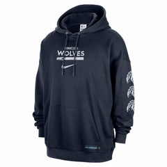 Minnesota Timberwolves Courtside Club Premium Hoodie Navy | Nike online