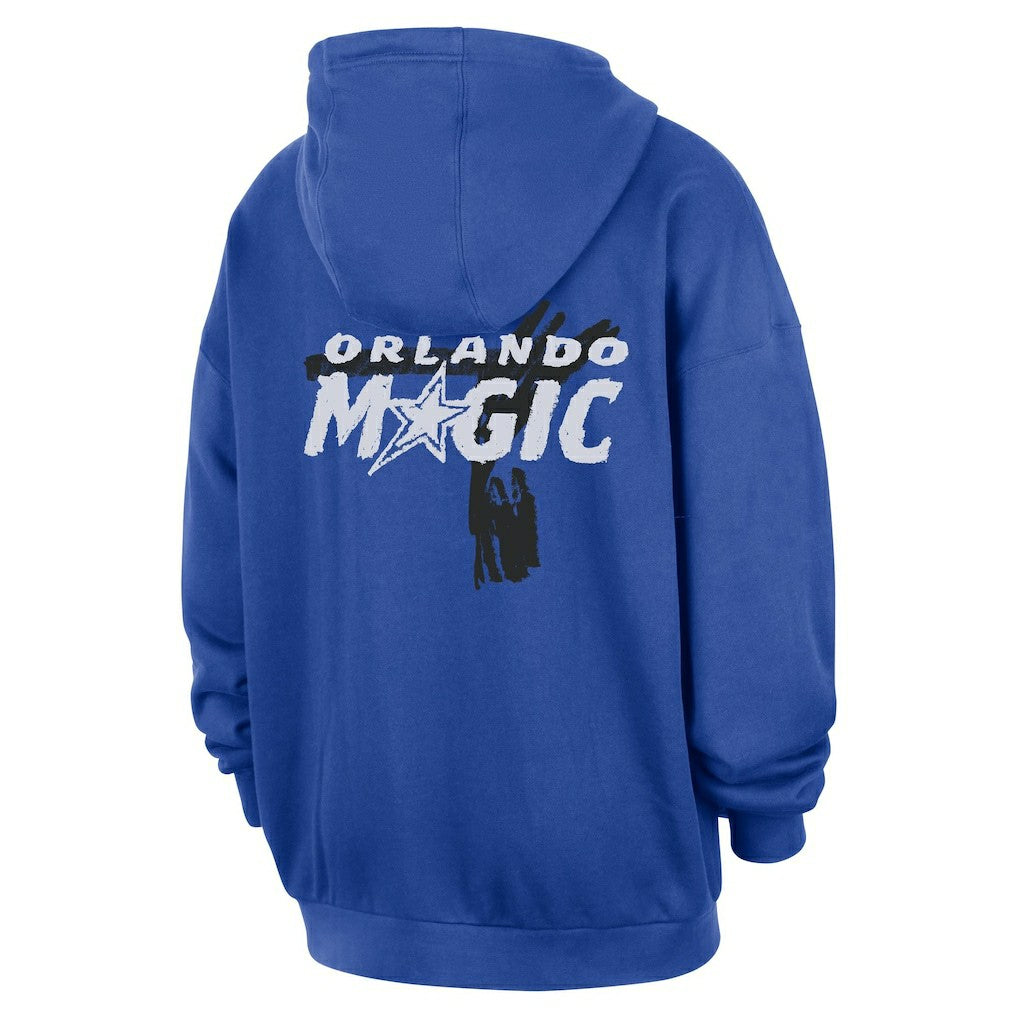 Orlando Magic Courtside Club Premium Hoodie Blue | Nike outlet