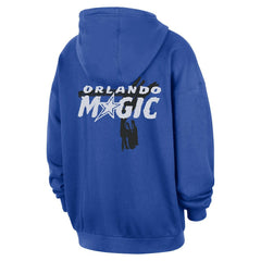 Orlando Magic Courtside Club Premium Hoodie Blue | Nike outlet