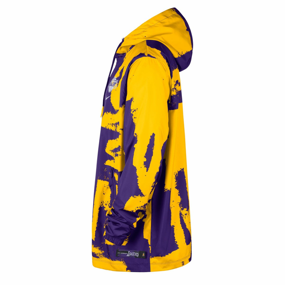 Los Angeles Lakers Unisex Courtside Club Premium Woven Full-Zip Hooded Jacket Purple | Nike discount