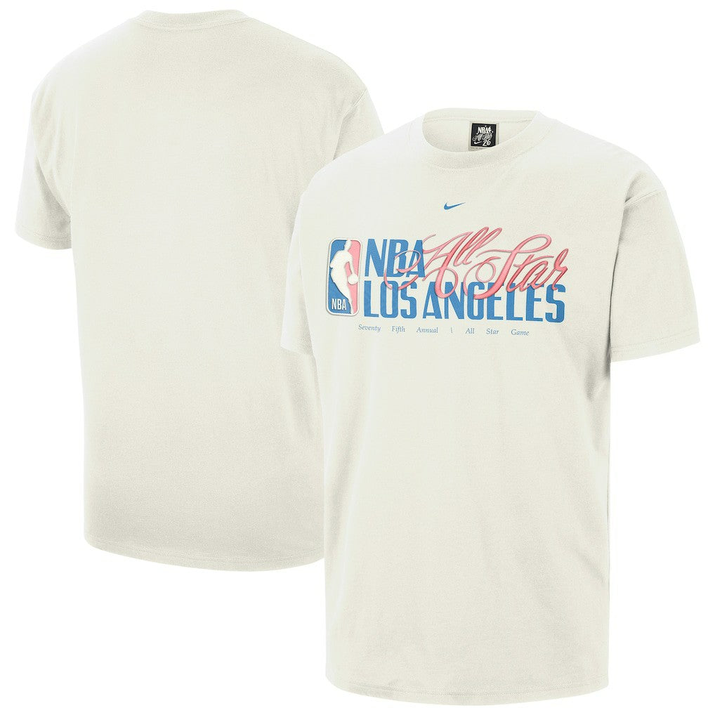 2026 NBA All-Star Game Max90 Wordmark T-Shirt Cream | Nike for sale