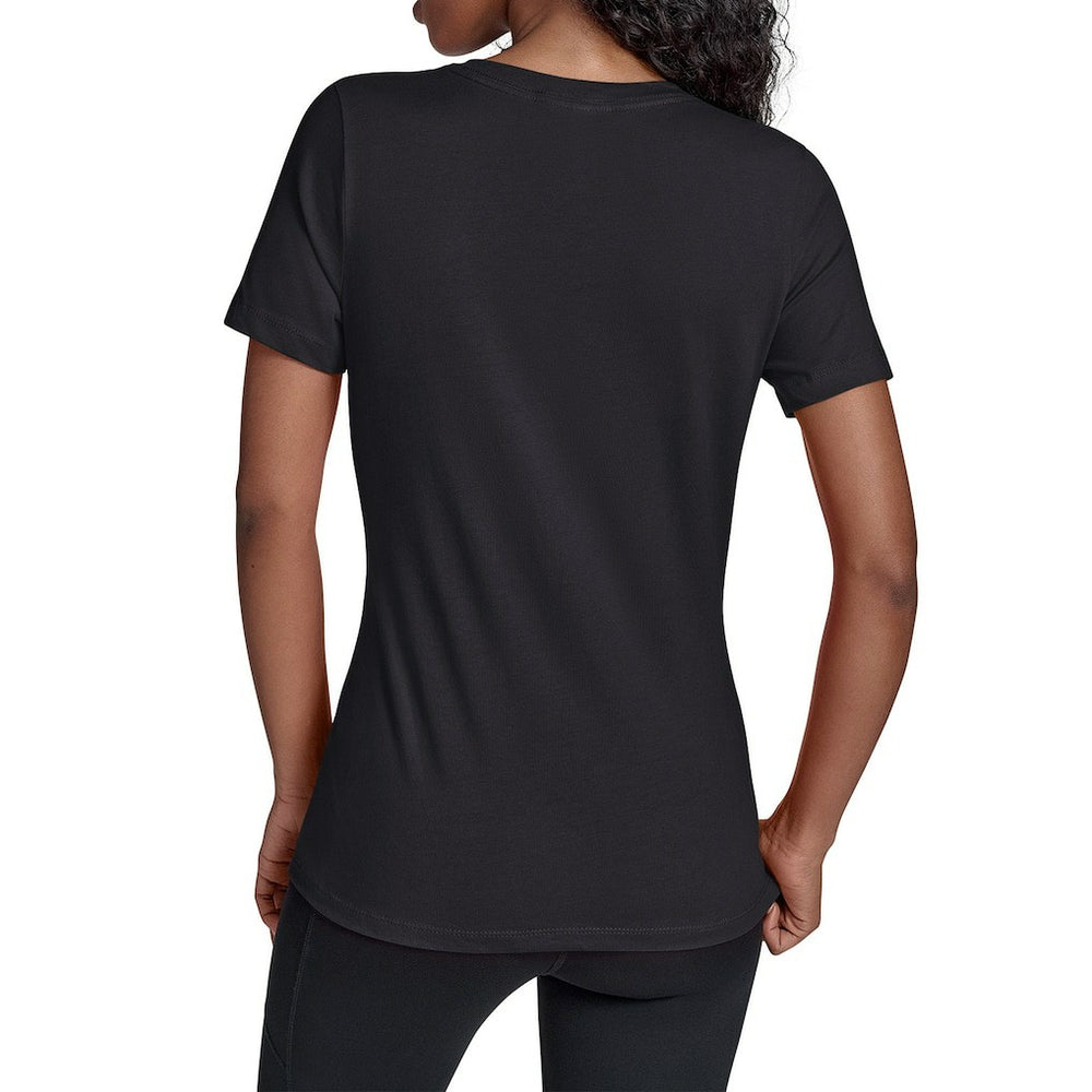 Jacksonville Jaguars Starter Women's Groovy Script V-Neck T-Shirt Black
