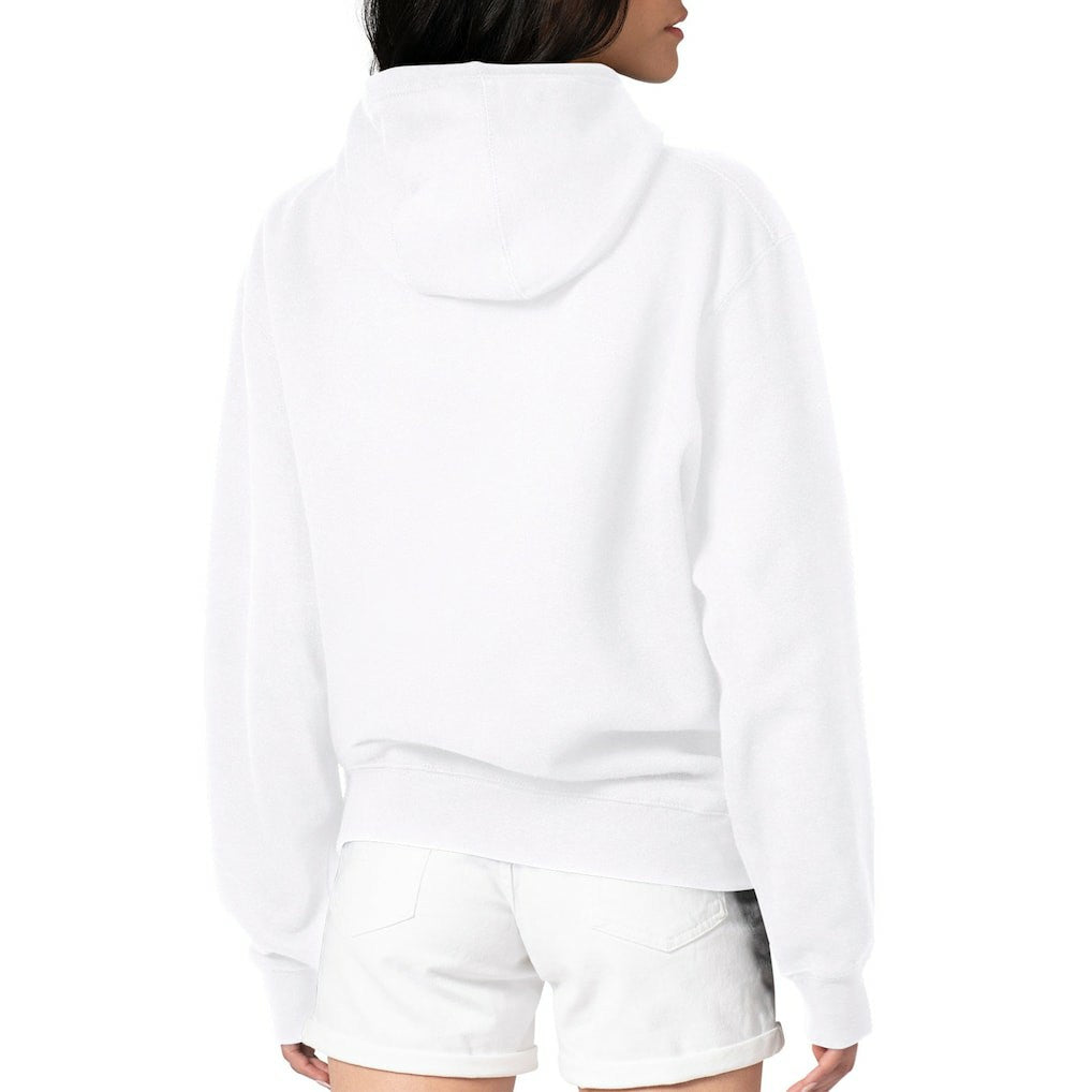 Miami Dolphins Starter Women's Throwback Groovy Script Pullover Hoodie White