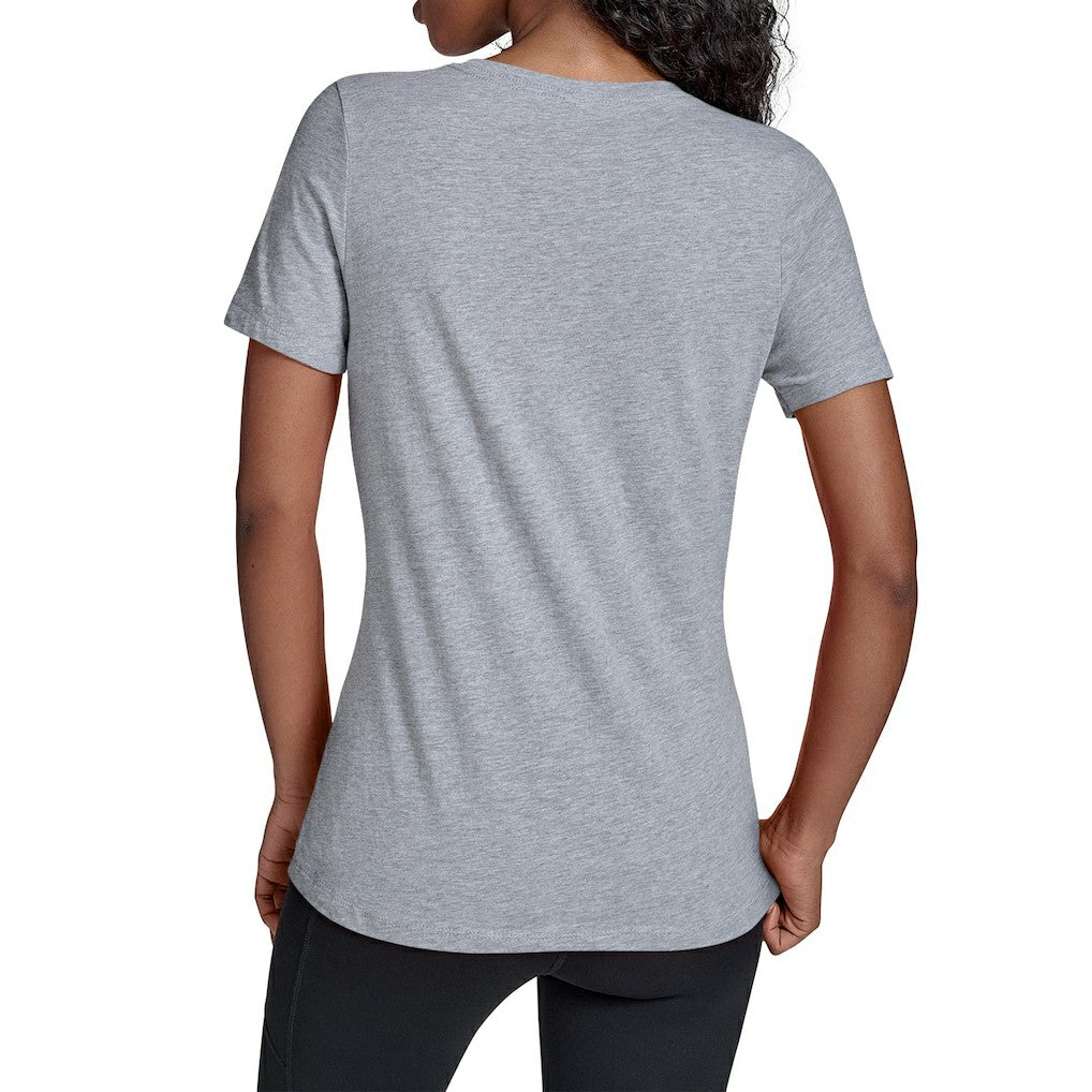 Philadelphia Eagles Starter Women's Color Shading V-Neck T-Shirt Gray