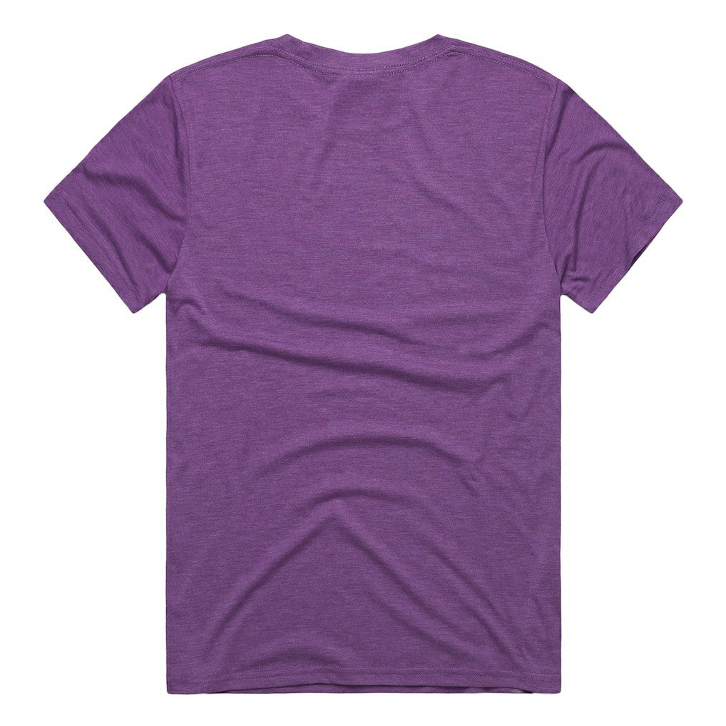 Minnesota Vikings Homage Unisex NFL ASL Collection by Love Sign Tri-Blend T-Shirt Purple