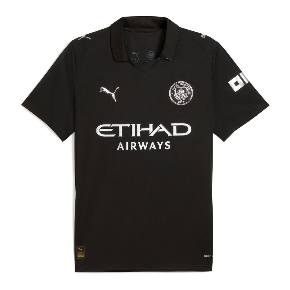 Manchester City 2025/26 Away Replica Custom Jersey Black - Puma sale