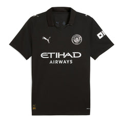 Manchester City 2025/26 Away Replica Custom Jersey Black - Puma sale