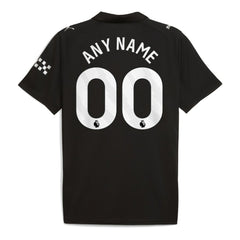 Manchester City 2025/26 Away Replica Custom Jersey Black - Puma sale