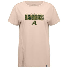 Arizona Diamondbacks Levelwear Women's Influx Protect W T-Shirt - Khaki - MLB Sale