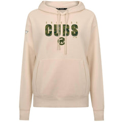 Chicago Cubs Levelwear Women's Adorn Protect W Pullover Hoodie - Khaki - MLB Sale