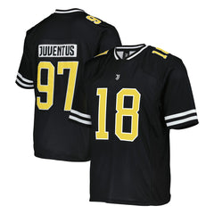 Juventus Collegiate American Football Foundation Fashion Jersey Black - Fanatics outlet