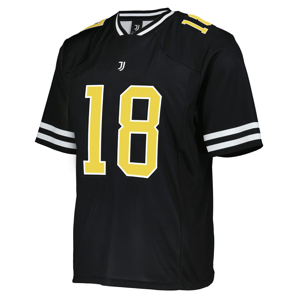 Juventus Collegiate American Football Foundation Fashion Jersey Black - Fanatics outlet