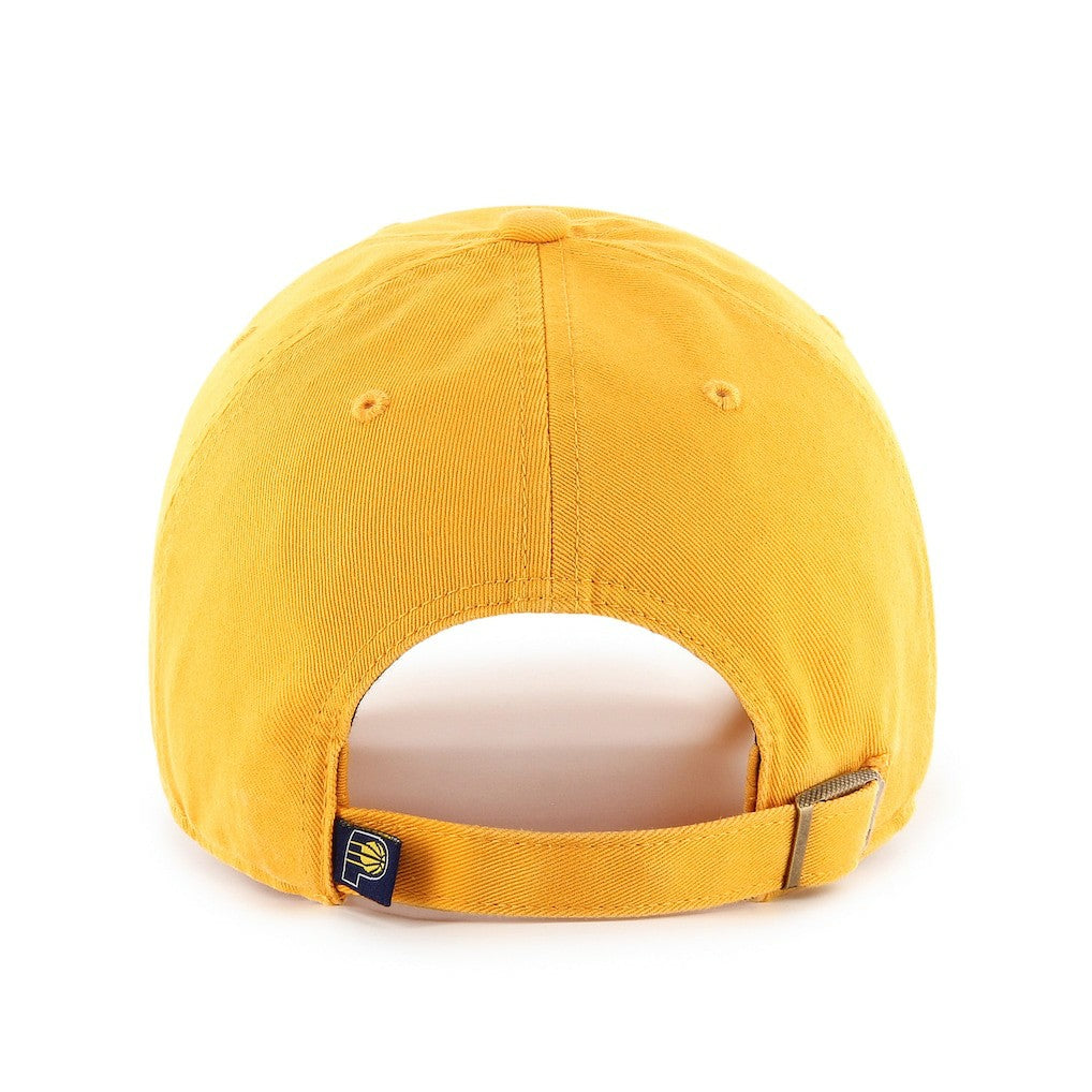 Indiana Pacers '47 Core Logo Clean Up Adjustable Hat Gold | 47 brand discount