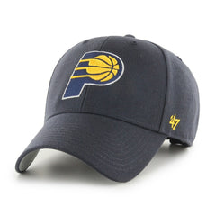 Indiana Pacers '47 Core Logo MVP Adjustable Hat Navy | 47 brand