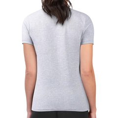 Houston Texans G-III 4Her by Carl Banks Women's Super-Slim Fit Lightweight Shadow Logo T-Shirt Gray