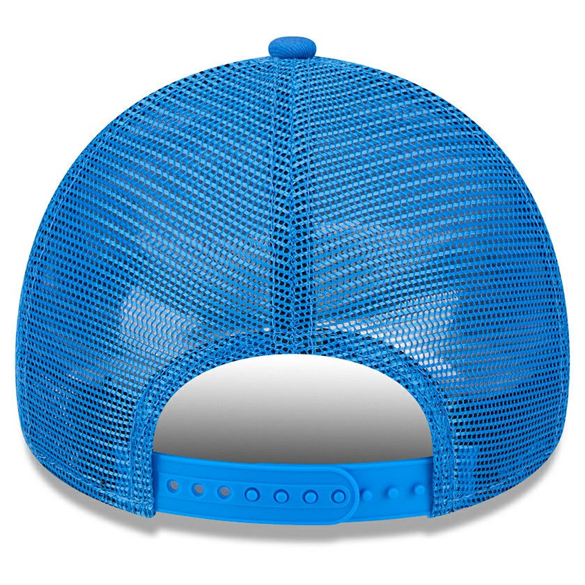 Oklahoma City Thunder Core Logo Foam Front A-Frame 9FORTY Adjustable Trucker Hat Blue | New Era discount