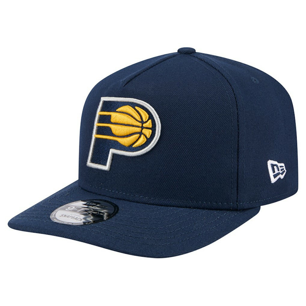 Indiana Pacers Core Logo A-Frame 9FIFTY Snapback Hat Navy | New Era for sale