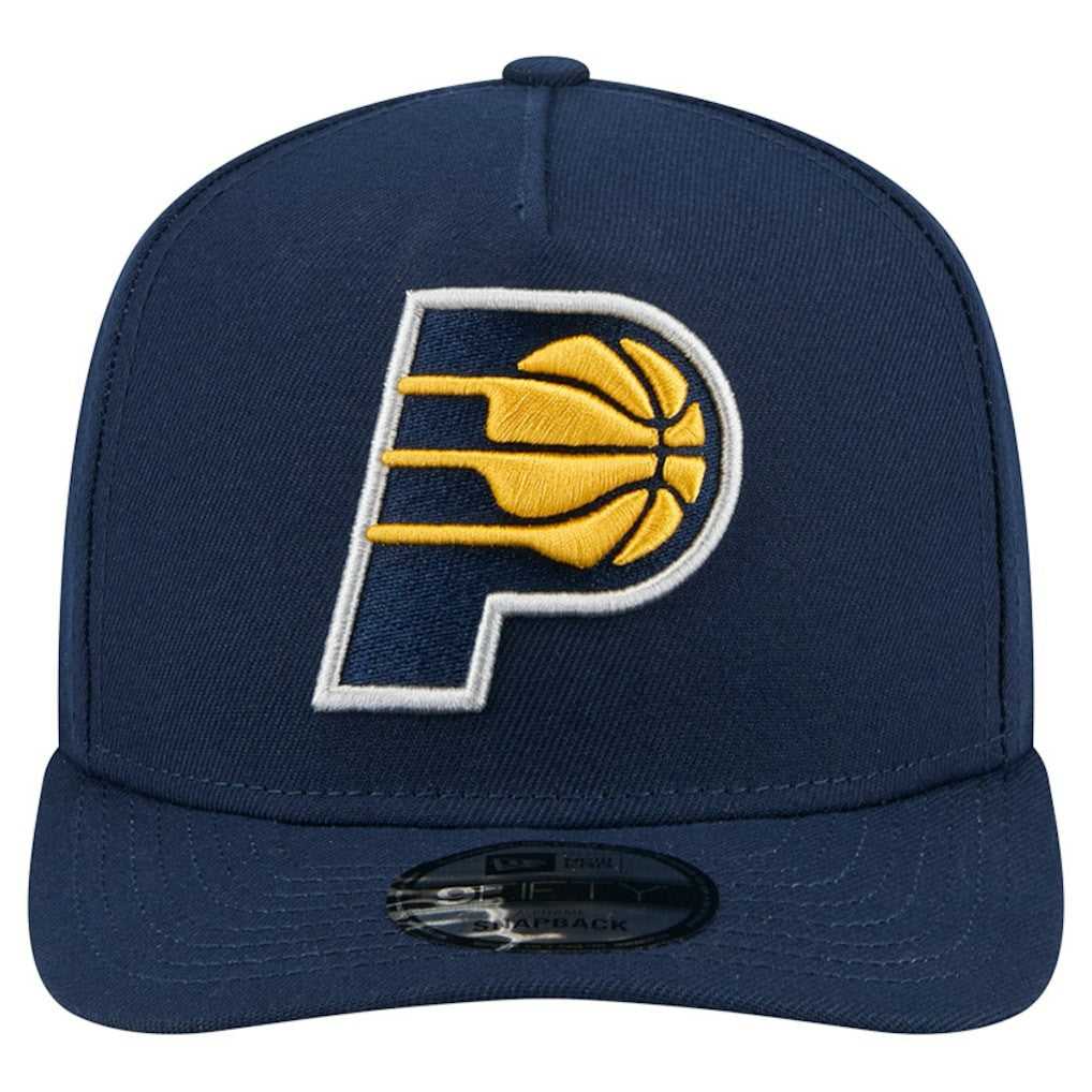Indiana Pacers Core Logo A-Frame 9FIFTY Snapback Hat Navy | New Era for sale