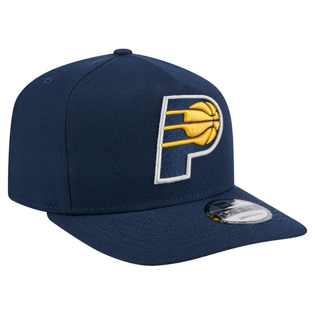 Indiana Pacers Core Logo A-Frame 9FIFTY Snapback Hat Navy | New Era for sale