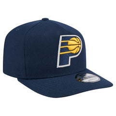 Indiana Pacers Core Logo A-Frame 9FIFTY Snapback Hat Navy | New Era for sale