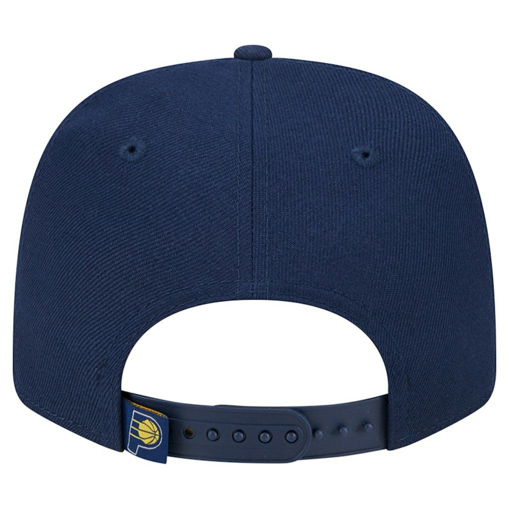 Indiana Pacers Core Logo 9SEVENTY Stretch-Snap Hat Navy | New Era US