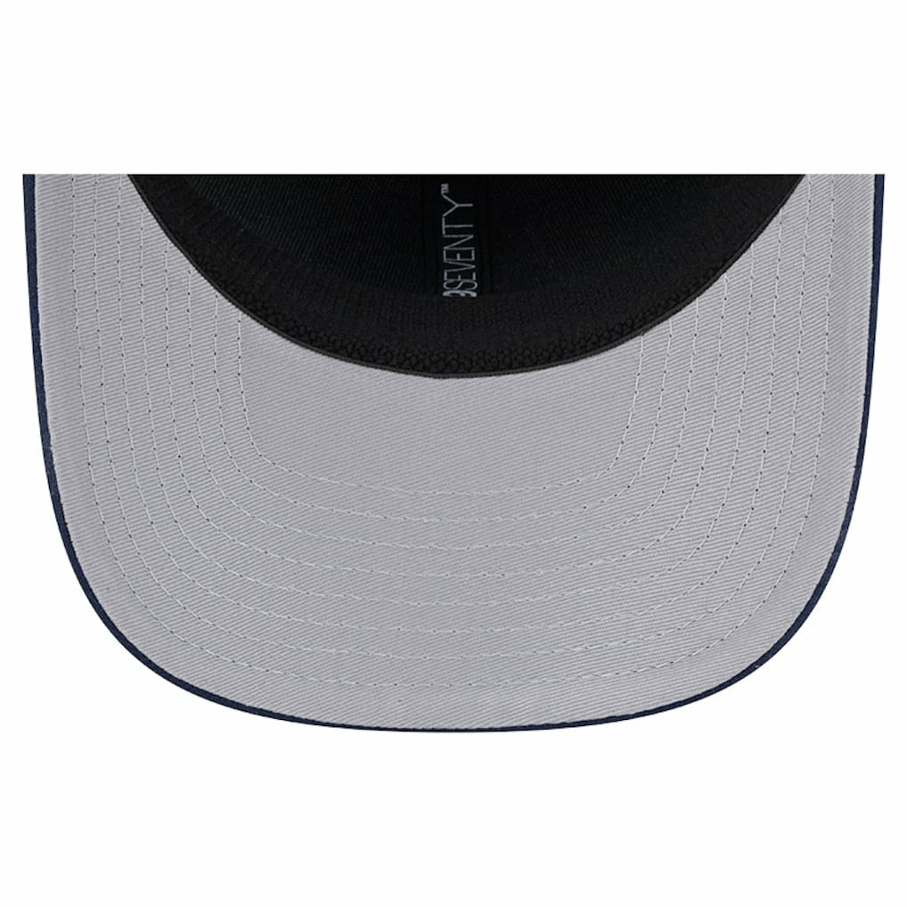 Indiana Pacers Core Logo 9SEVENTY Stretch-Snap Hat Navy | New Era US