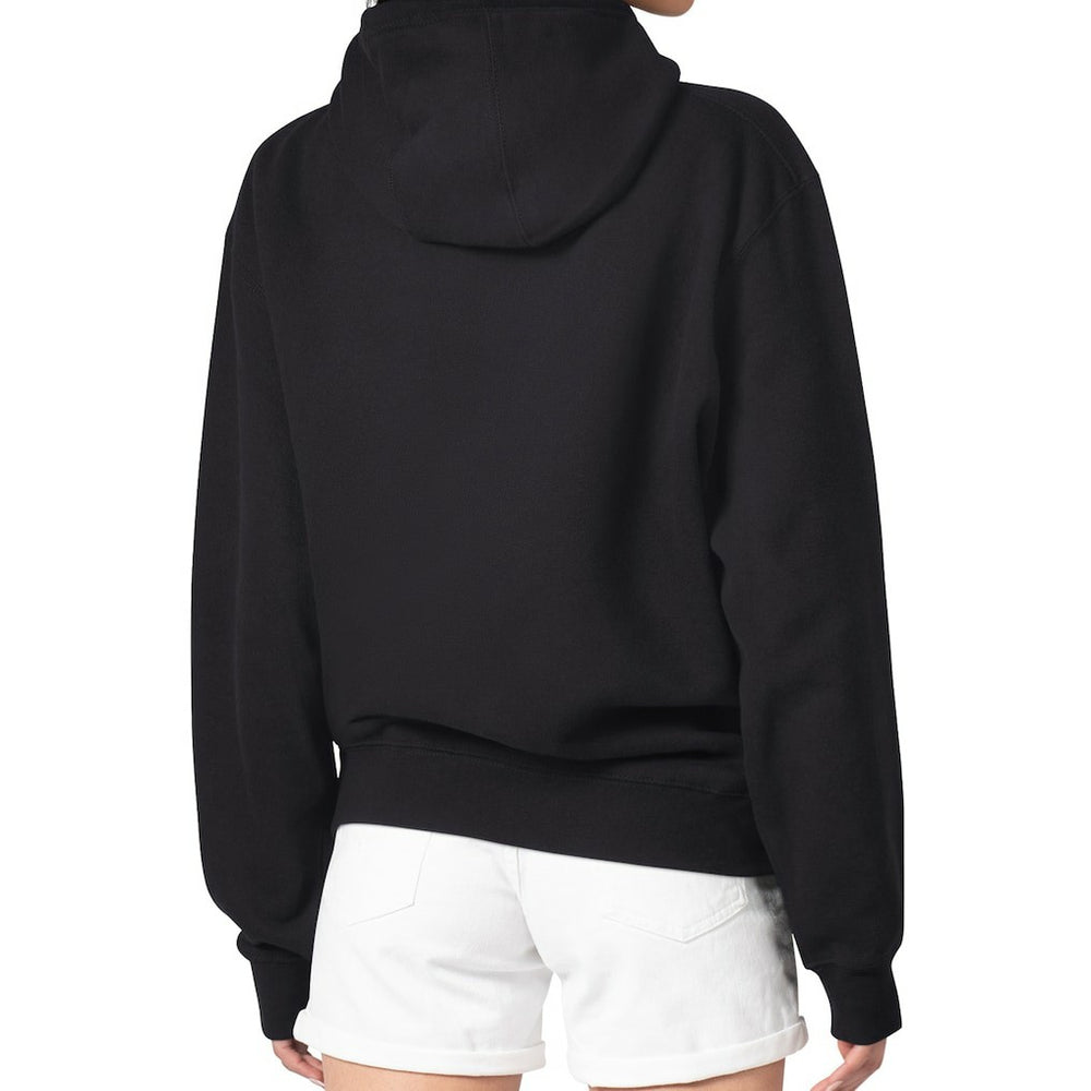 Chicago Bears G-III 4Her by Carl Banks Women's Metallic Print Football Sketch Fleece Pullover Hoodie Black