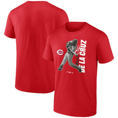 Elly De La Cruz Cincinnati Reds Player Graphic T-Shirt - Red - MLB Lifestyle
