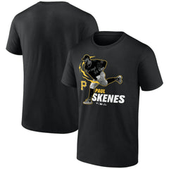 Paul Skenes Pittsburgh Pirates Player Graphic T-Shirt - Black - MLB on Sale