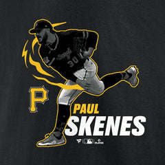 Paul Skenes Pittsburgh Pirates Player Graphic T-Shirt - Black - MLB on Sale