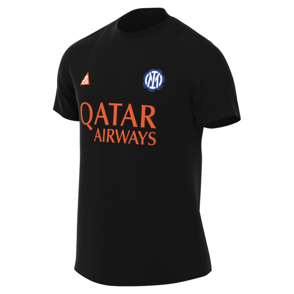 Inter Milan Academy Pro Dri-FIT Pre-Match Top Black - Nike sale