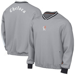 Chelsea 2025/26 Academy Shell Pullover Gray - Nike