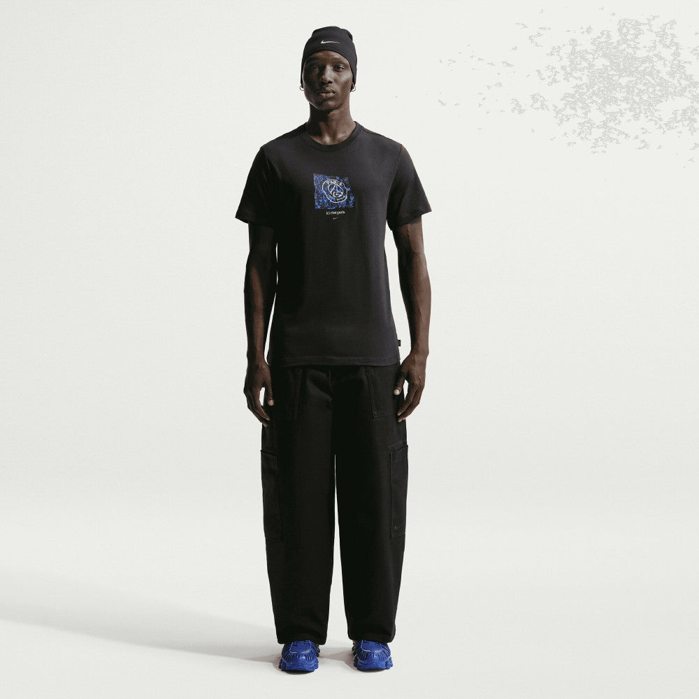 Paris Saint-Germain Men's Banner T-Shirt Black - Nike cheap