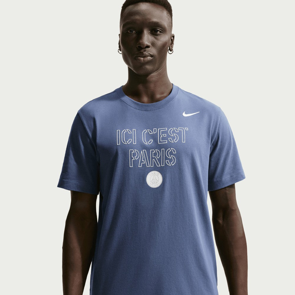 Paris Saint-Germain Men's Team Pride T-Shirt Blue - Nike cheap