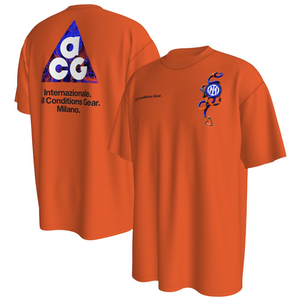 Inter Milan ACG Dri-FIT T-Shirt Orange - Nike outlet