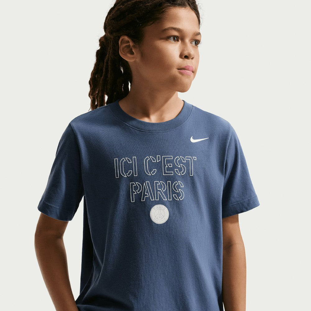 Paris Saint-Germain Youth Team Pride T-Shirt Blue - Nike outlet