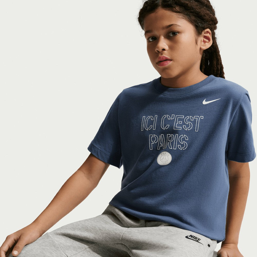 Paris Saint-Germain Youth Team Pride T-Shirt Blue - Nike outlet