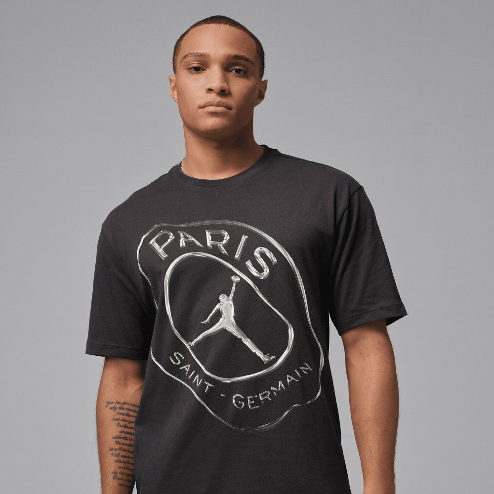 Paris Saint-Germain Jordan Brand Men's Practice T-Shirt Black - Jordan Discount