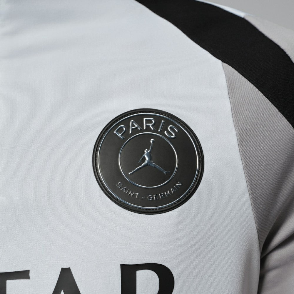 Paris Saint-Germain Jordan Brand Men's Strike Drill Quarter-Zip Long Sleeve Dri-FIT Top White - Jordan sale
