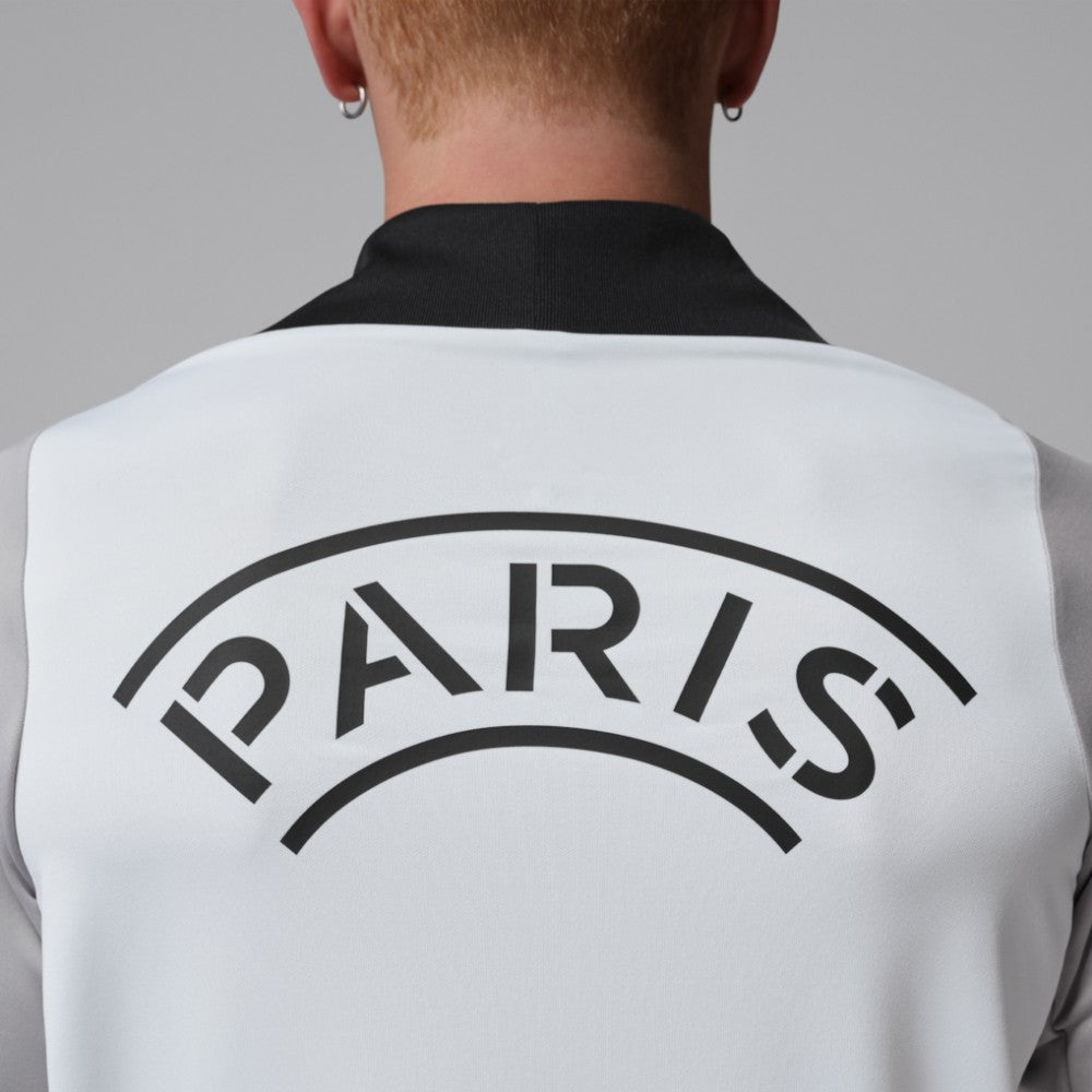Paris Saint-Germain Jordan Brand Men's Strike Drill Quarter-Zip Long Sleeve Dri-FIT Top White - Jordan sale
